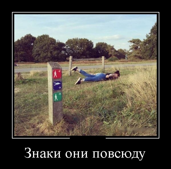 Демотиваторы с понятным смыслом.