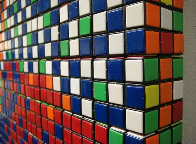 Картины из Кубика Рубика