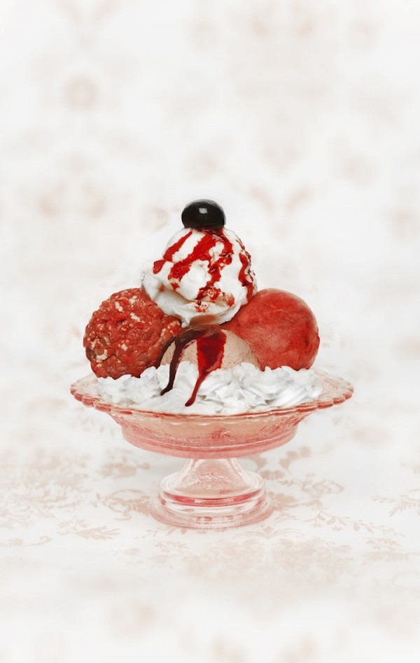 Десерты из мяса.