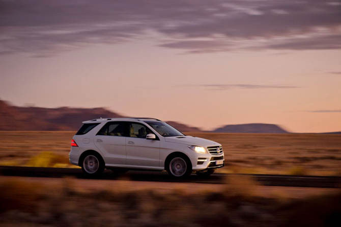 2012 Mercedes-Benz ML Class.
