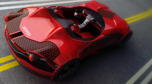 Ferrari Millenioконцепт электромобиль.