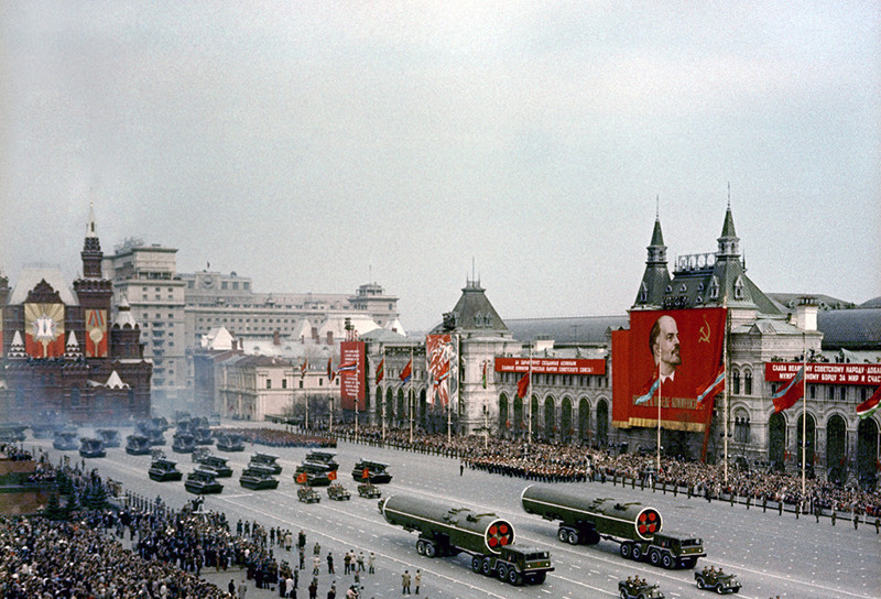 Парад, фотографии сделанные в СССР