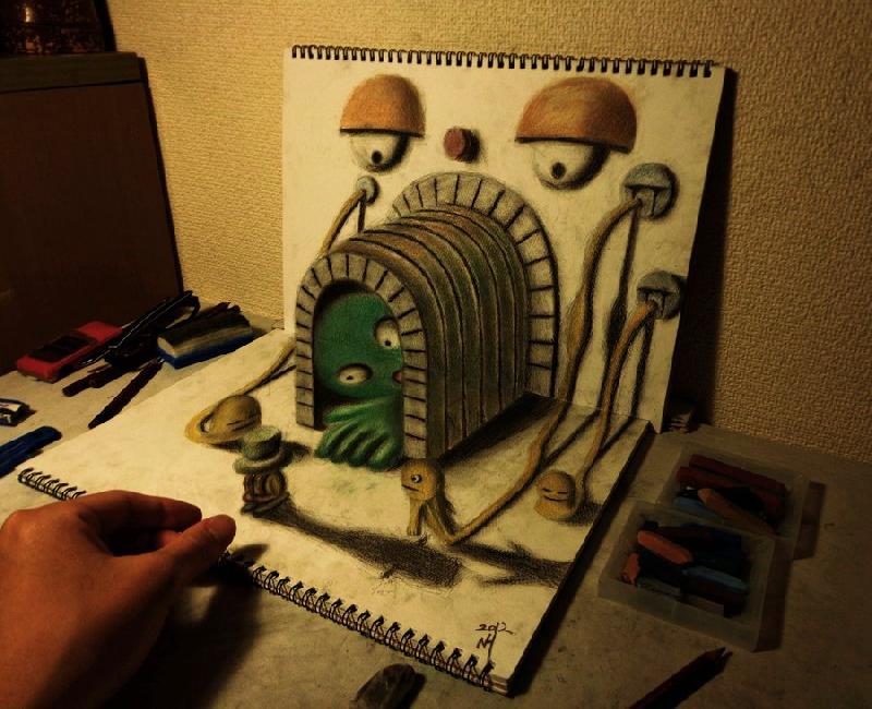 Невероятно красивые 3D рисунки