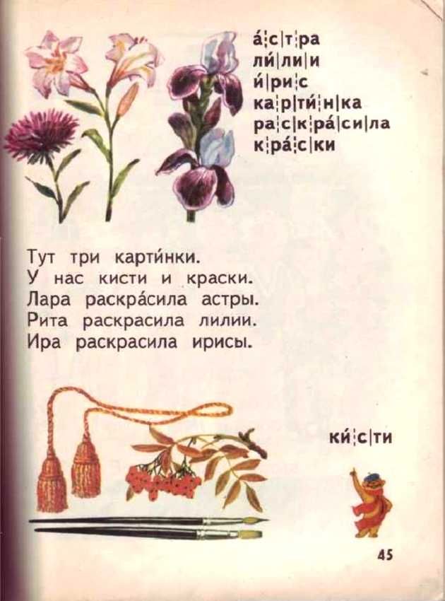 Букварь во времена СССР