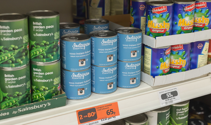 Социальные сети как продукты питания