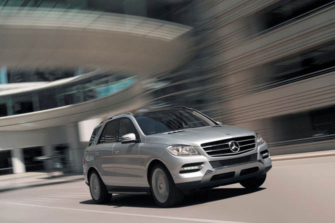 2012 Mercedes-Benz ML Class.
