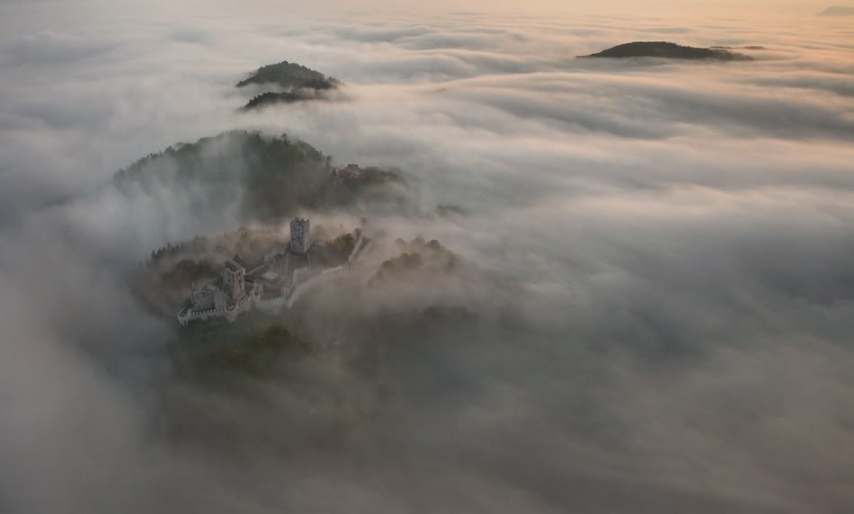Фото Словении, с высоты полета дельтаплана