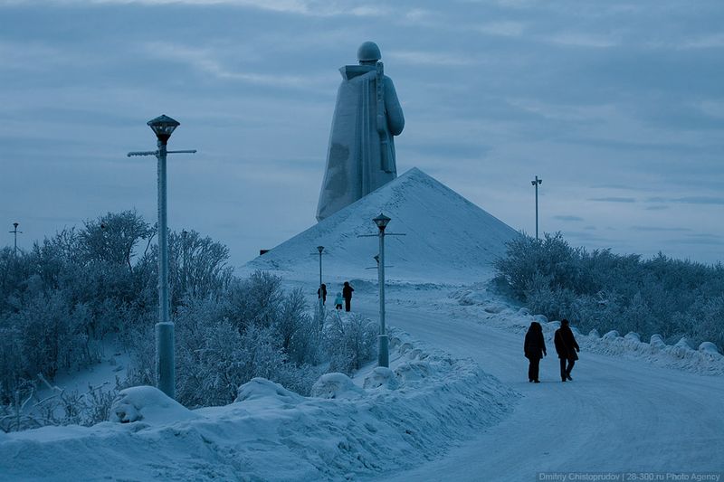 Мурманск, фотографии зимнего города