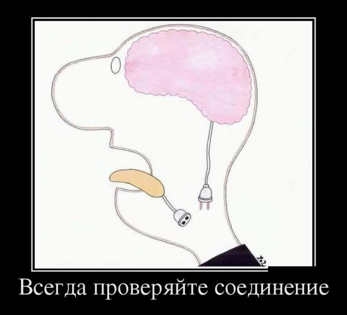 Новые и только прикольные демотиваторы дня.