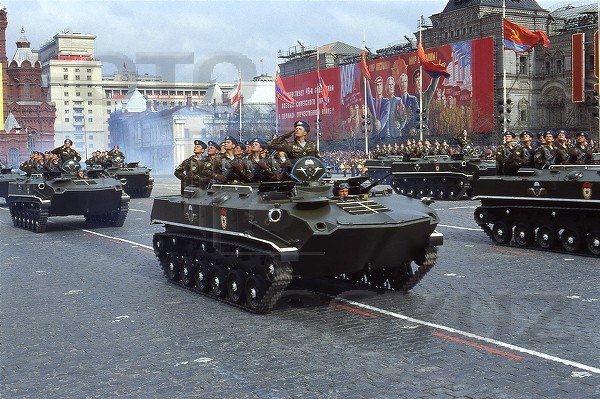 Парад, фотографии сделанные в СССР