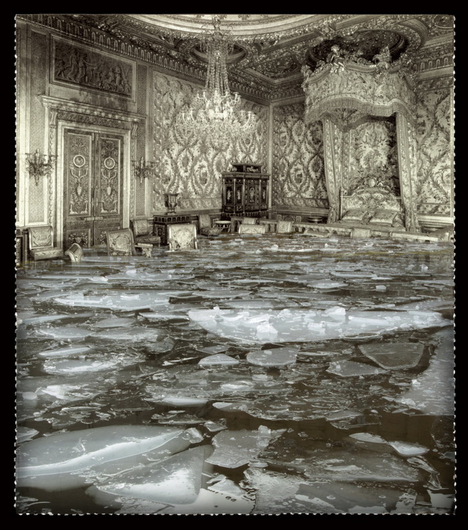 Коллажи катастроф из фотографий