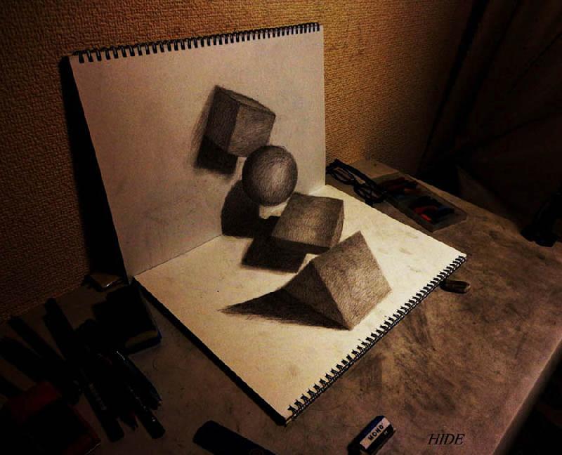 Невероятно красивые 3D рисунки