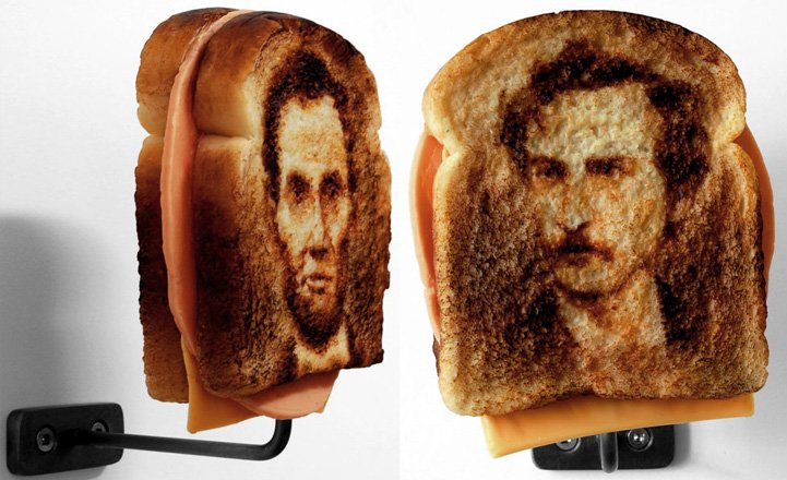 Портреты-бутерброды