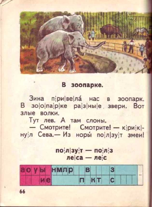 Букварь во времена СССР