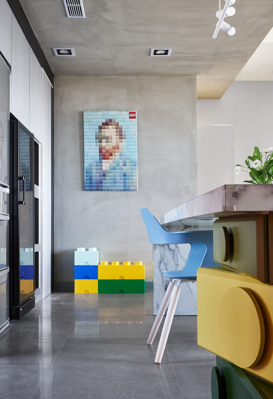 Дизайн квартиры в стиле LEGO