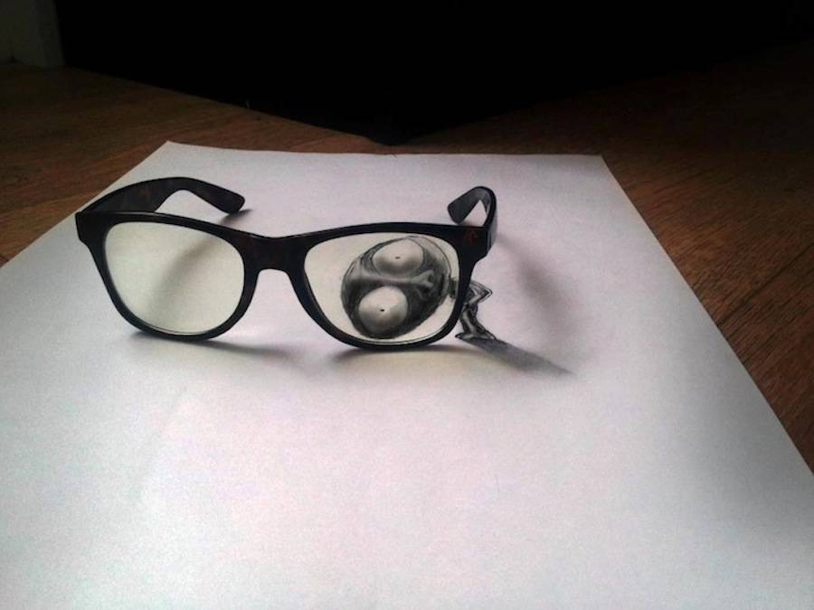 Красивые 3D рисунки карандашом