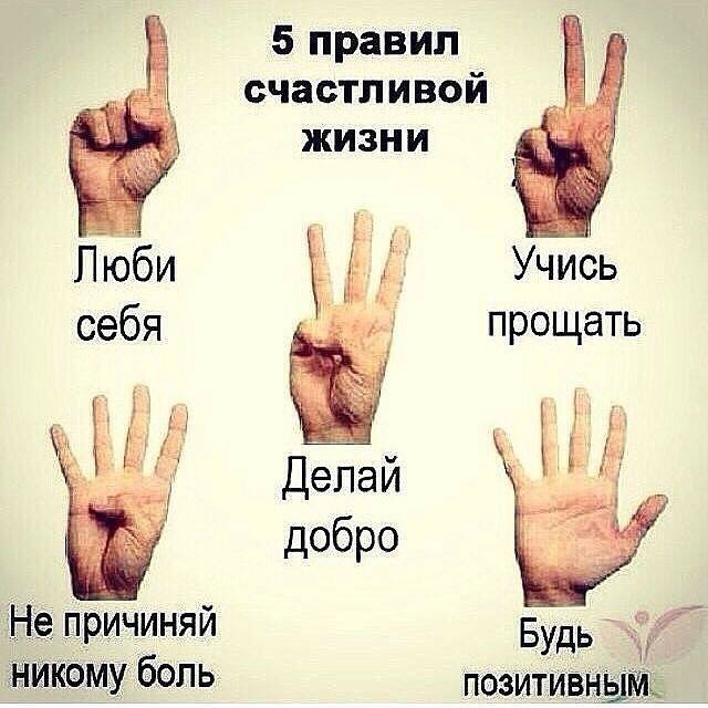 Список простых радостей нашей жизни.