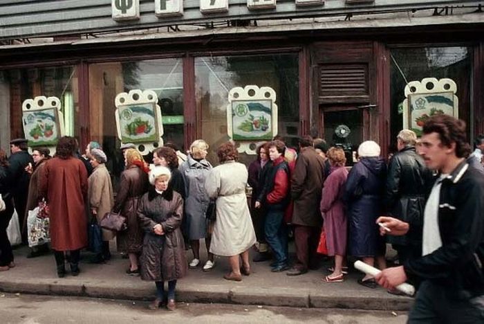 СССР времена дефицита.