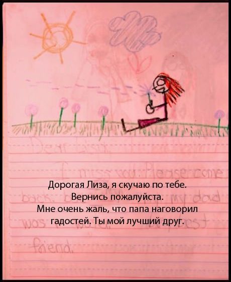 Дневник одной американской девочки, рисунки и описание.