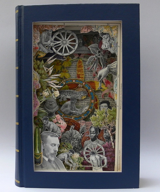 Настоящее произведения искусства из книг.
