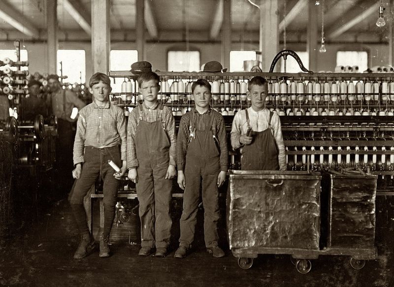 Американские дети, фотографии 1900-1920 годов.