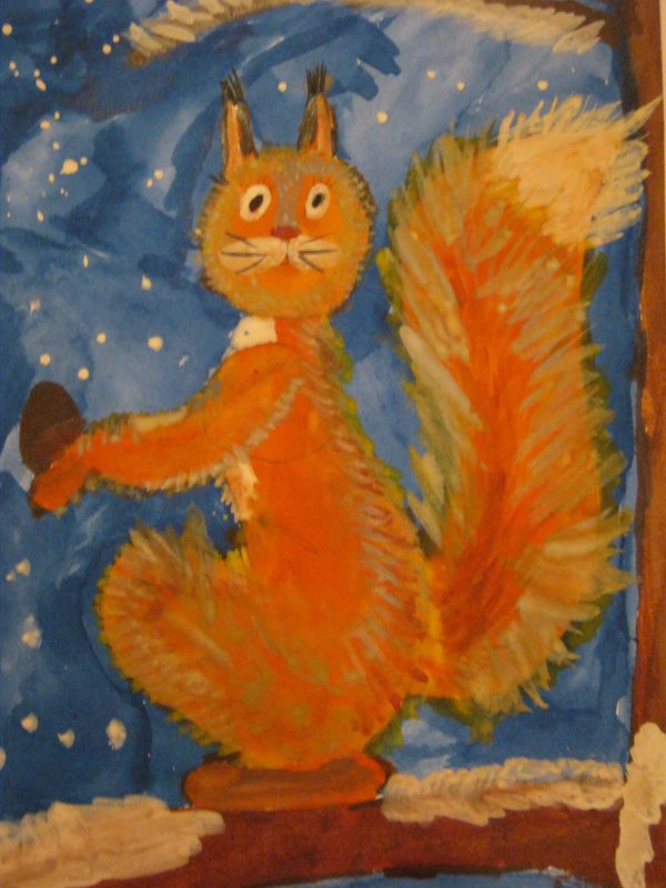 Детские рисунки животных