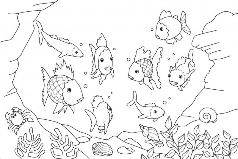Картинки животных для раскраски для детей