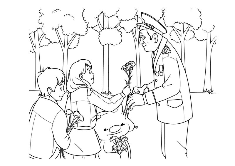 9 мая: рисунок карандашом