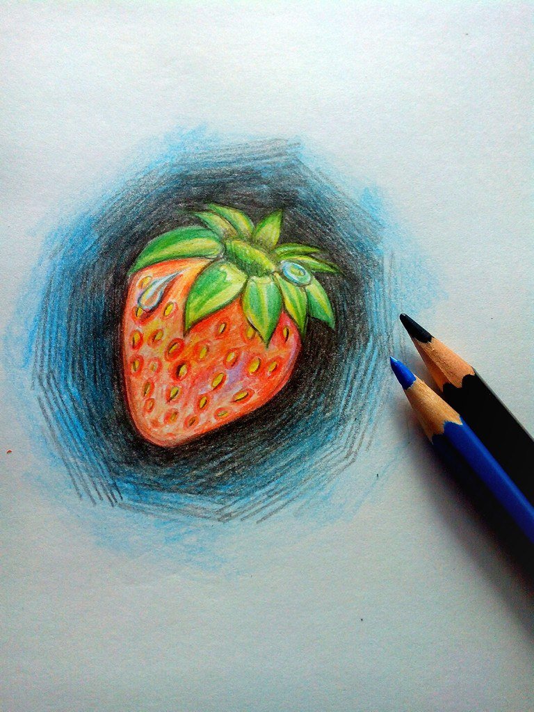 Красивые картинки карандашами цветными