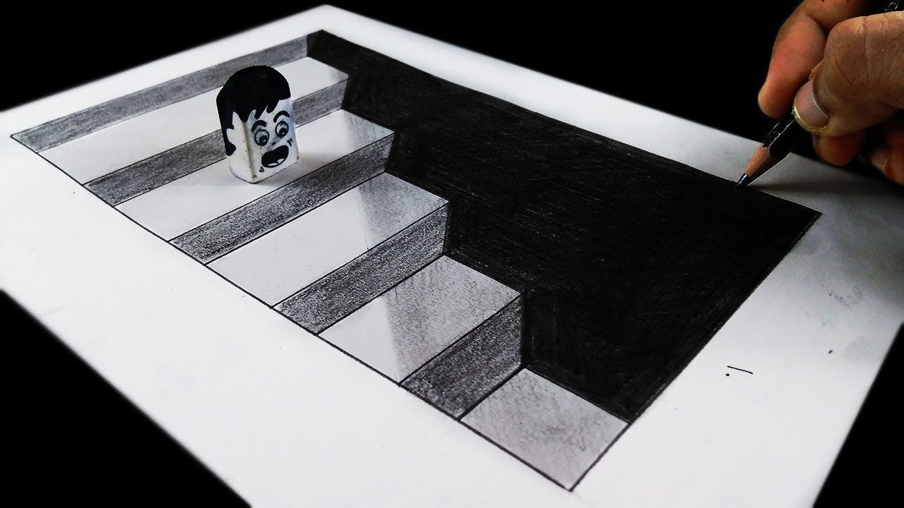 3д на бумаге карандашом поэтапно. Оптические иллюзии на бумаге. Объемные рисунки. 3d рисунки. Оптические иллюзии рисовать.