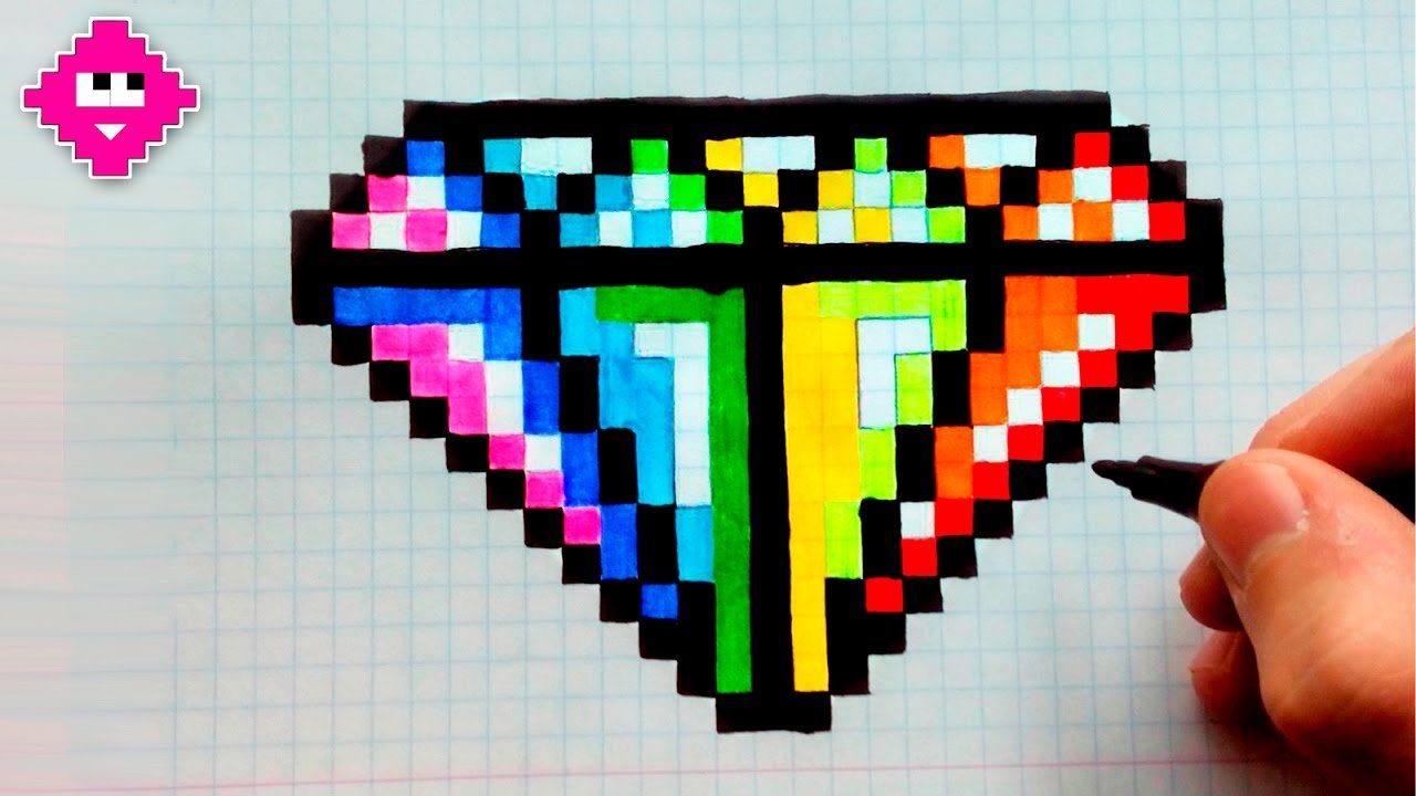 Нарисовать по клеточкам ютуб