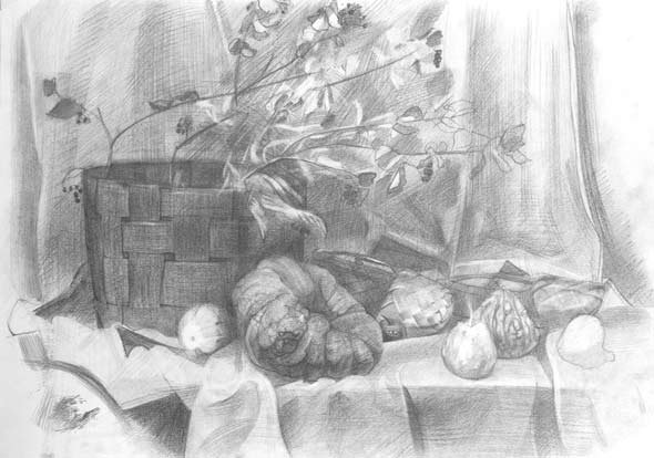 Художка рисунок карандашом
