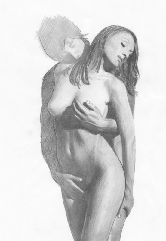 Эротические рисунки карандашом