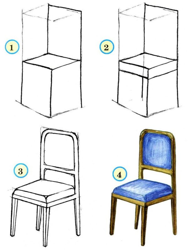 Рисунок карандашом поэтапно