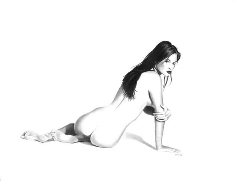 Эротические рисунки карандашом