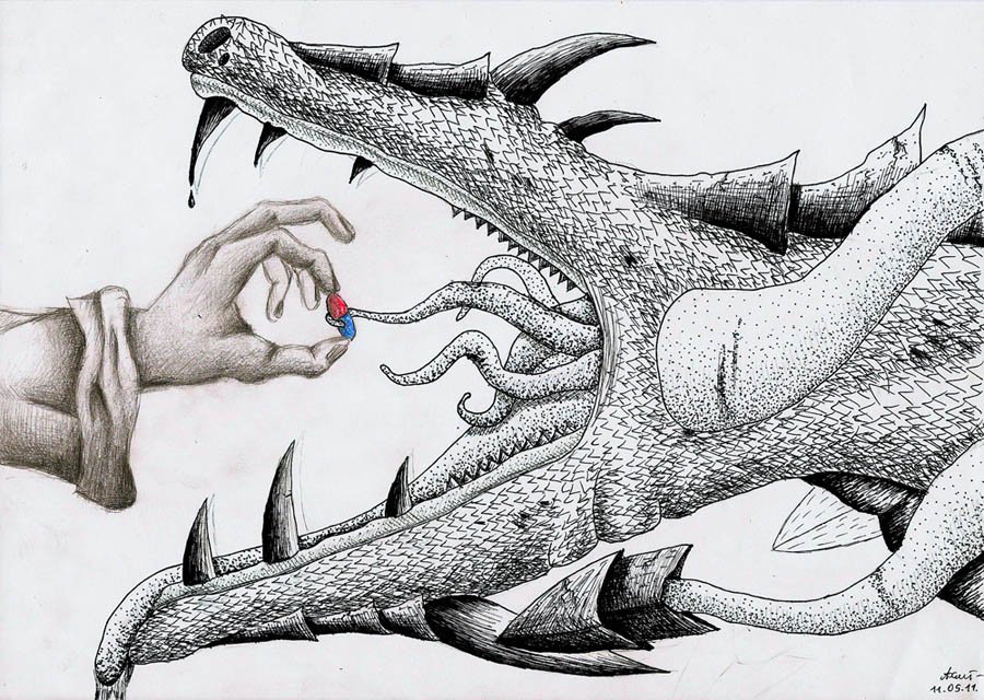 Рисунок карандашом рисунок со смыслом