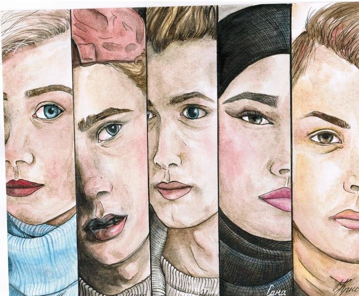 Как нарисовать стыд