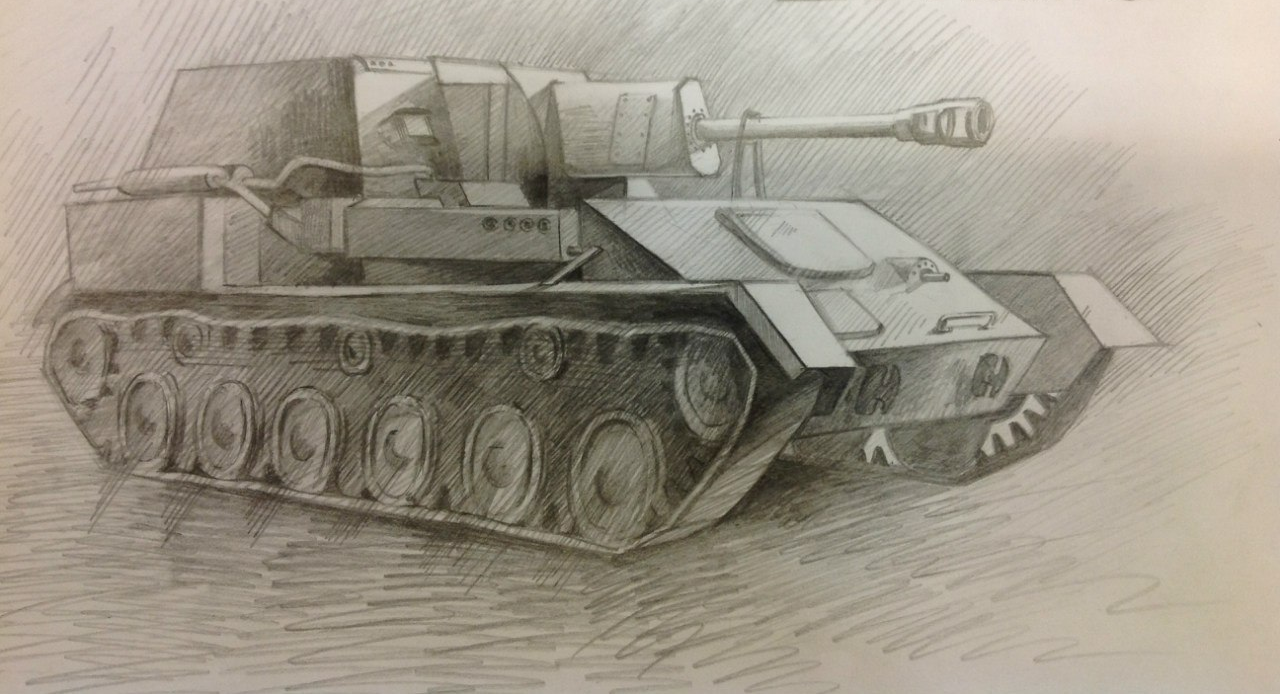 Как рисовать технику