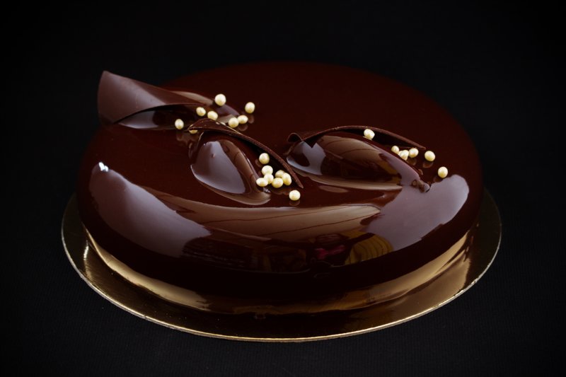 Очень красивый шоколадный торт