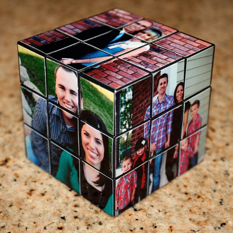 Кубик Рубика с фотографиями
