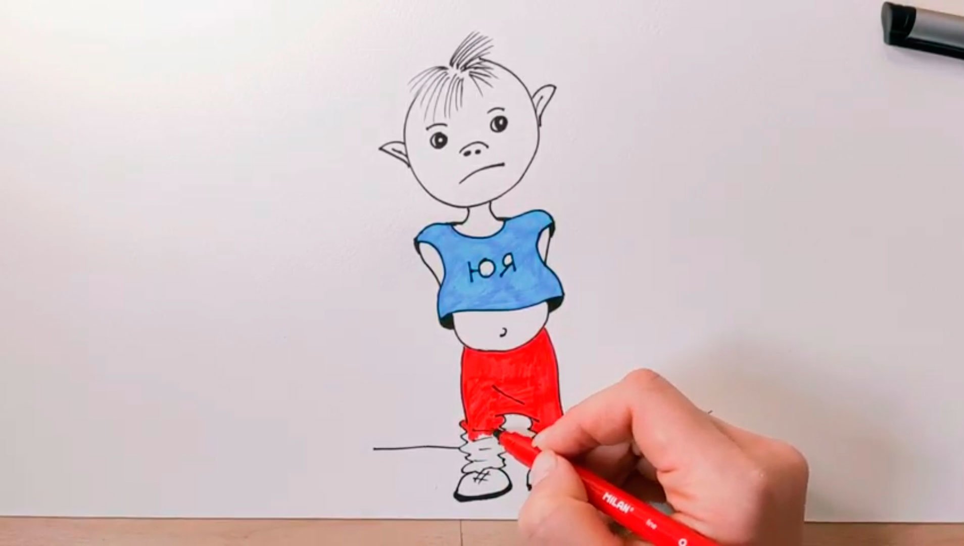 Как можно рисовать мальчика