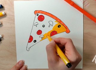 Рисунок пиццы