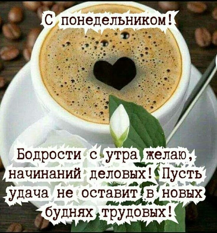 Доброе утро понедельника картинки