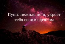 Красивое пожелание перед сном